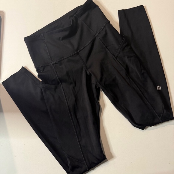 Lululemon Fast and Free Leggings with Pockets Size 0 - Picture 1 of 4